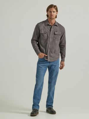 ComfortDenim Drawstring Jean Trouser - Western Blue Wash