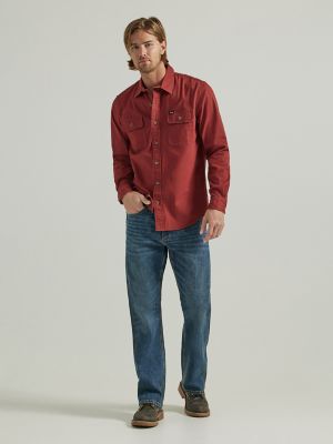 Wrangler Rugged Wear® Thermal Jean in Night Brown