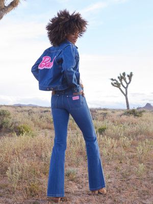 Wrangler x Barbie™ Girl's Flare Jean, GIRLS