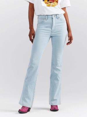 Women's Fierce Flare Stripe Jean in Venice Stripe