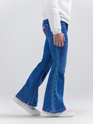 Wrangler x Barbie™ Girl's Flare Jean, GIRLS