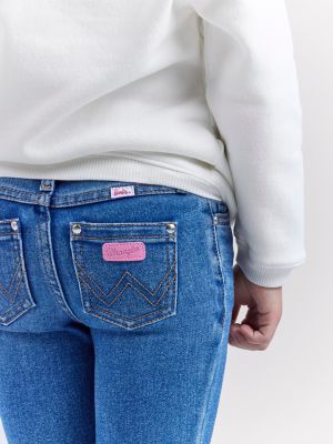 Wrangler x Barbie™ Girl's Flare Jean, GIRLS