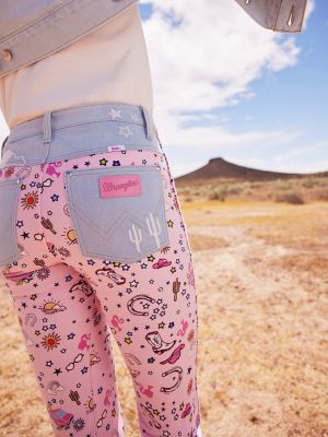 Barbie Pink Rhinestone Jeans - – She Chester