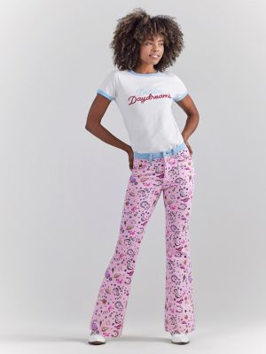 Wrangler x Barbie™ Retro High Rise Trouser Jean, JEANS