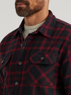 Wrangler sale fleece shirt