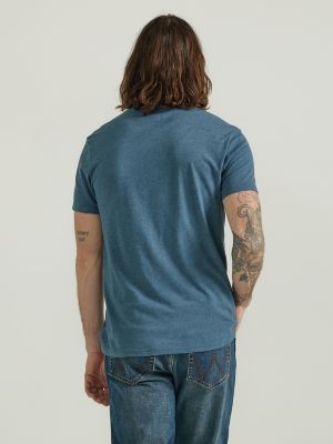 Men's Wrangler Navy T-Shirt