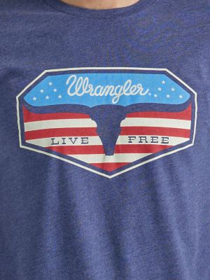 Ladies Graphic Tee Shirt - Ford Bronco American Flag Clothing Apparel