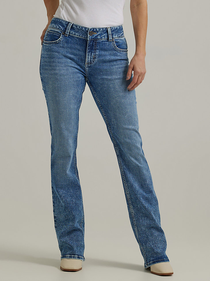 Women's Essential Mid-Rise Bootcut Jean