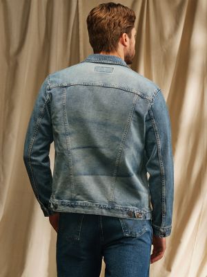 Cut jean jacket sale