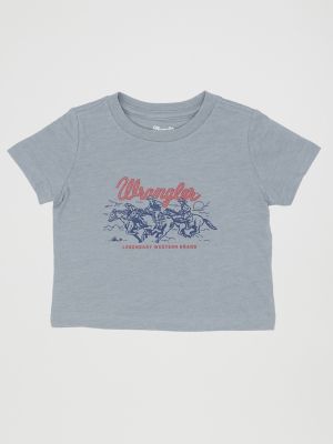 ★関税込★R13★KURT DOODLE BOY PRINT SHORT SLEEVE T SHIRT★ Little Boy's Short Sleeve Graphic T-Shirt | SALE | Wrangler®