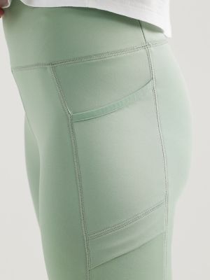 ATG by Wrangler womens Hybrid Cargo Legging Pants, Olive, X-Small