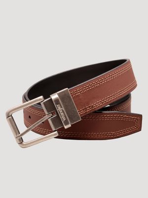 Attractive Men Multicolor Leather Belts Combo Pack of 2