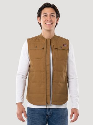 Vest jacket with on sale sleeves