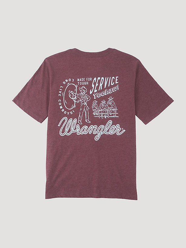 Boy's Wrangler Back Rodeo Graphic T-Shirt
