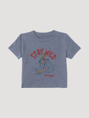 Unisex Infant Toddler Graphic Tee in Graphite Heather