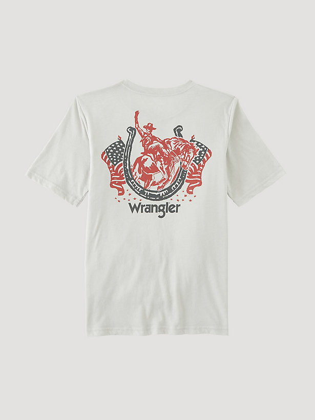 Boy's Wrangler Back Horseshoe Graphic T-Shirt