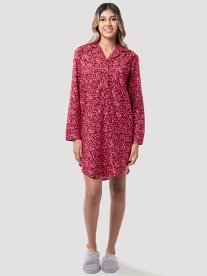 Paisley Peter Pan Collar Pyjama Shirt - Luxury Black