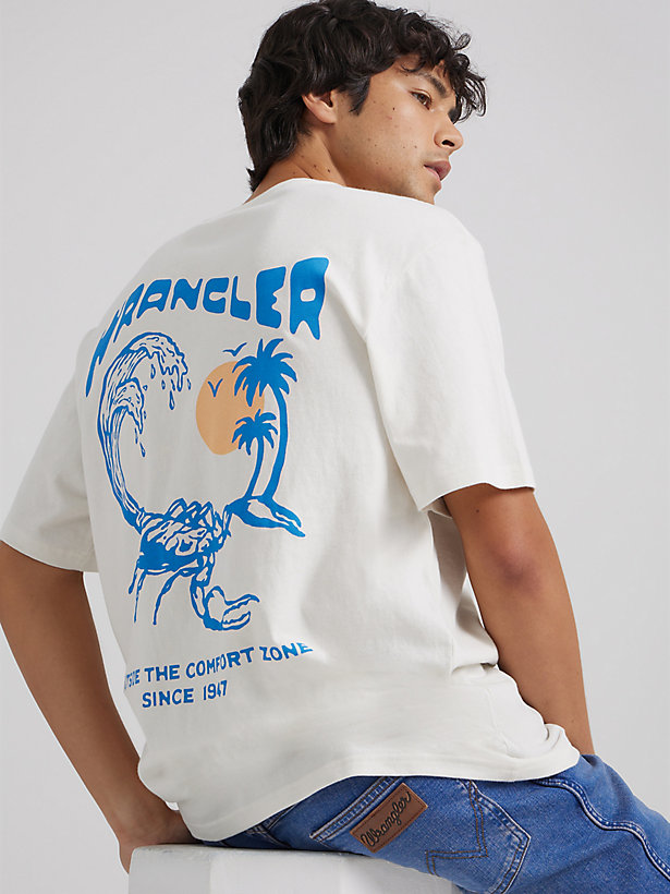 Men's Relaxed Surfer Graphic T-Shirt