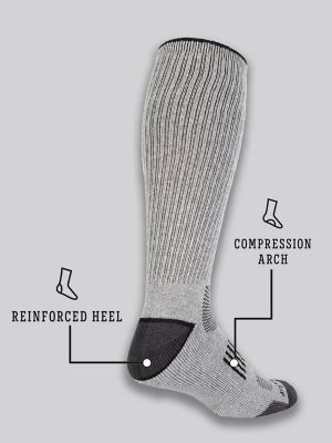 Men's Classic Boot Sock in Grey