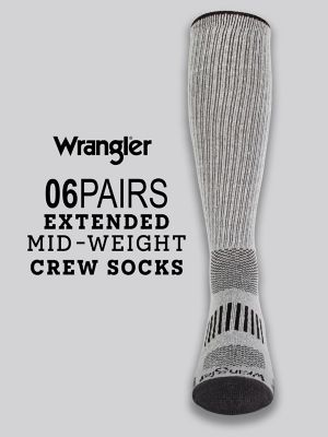 Wrangler mens sales boot socks