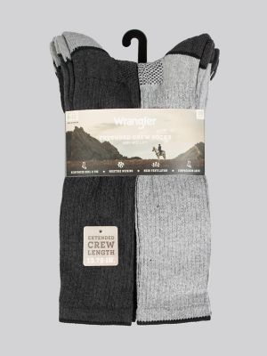 Wrangler men's western boot hot sale socks