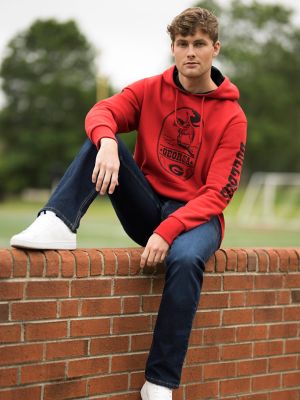 Embroidered Signature Cotton Hoodie - Men - Ready-to-Wear