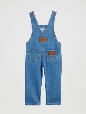 Mini Rodini x Wrangler Peace Dove Denim Overalls