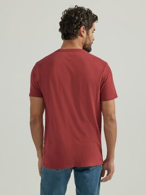 Buy Men Outdoor Crewneck T-shirt Maroon Online