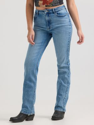 Wrangler Walker Coated High-Rise Slim Straight-Leg Jeans  Anthropologie  Japan - Women's Clothing, Accessories & Home