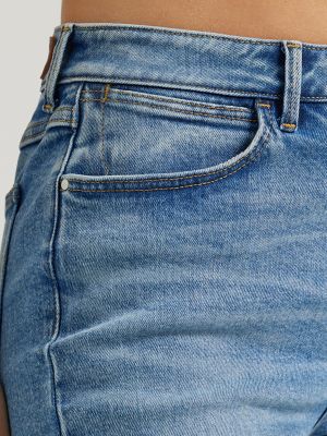 Wrangler Straight leg jeans - blue denim 