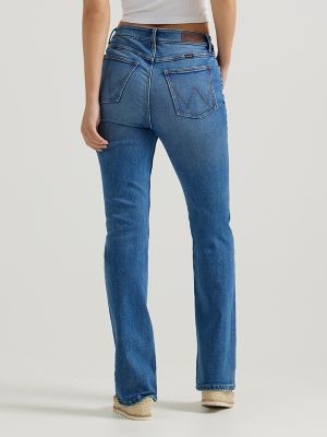 Women's Wrangler® High Rise Bold Boot Jean in Carolina alternative view
