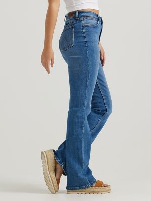 Women's Wrangler® High Rise Bold Boot Jean in Carolina alternative view 2