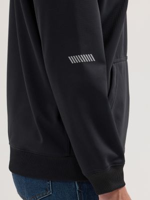 Wrangler® Women's RIGGS Workwear® Technical Hoodie in Jet Black alternative view 5