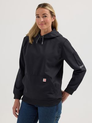 Wrangler Women s RIGGS Workwear Technical Hoodie in Jet Black