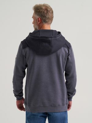 Wrangler&reg; FR Flame Resistant Knit Hoodie in Blue Nights alternative view 5