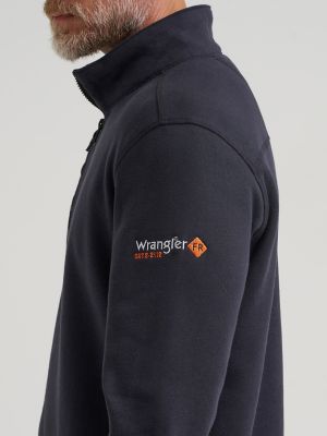 Wrangler® FR Flame-Resistant Quarter Zip Pullover | SHIRTS | Wrangler®