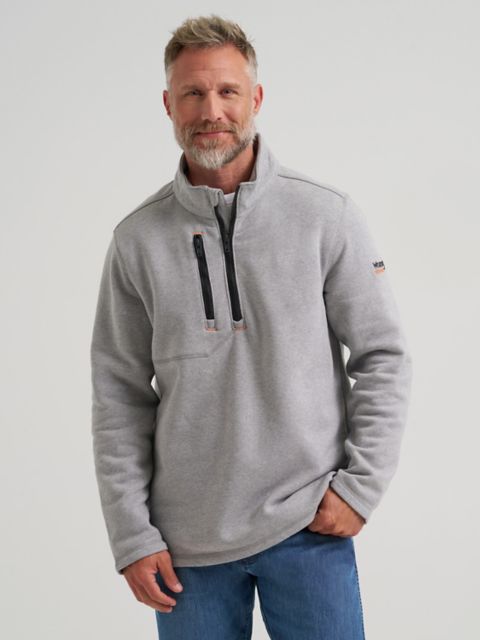 Мужские свитеры Wrangler FR Flame-Resistant Quarter Zip Pullover