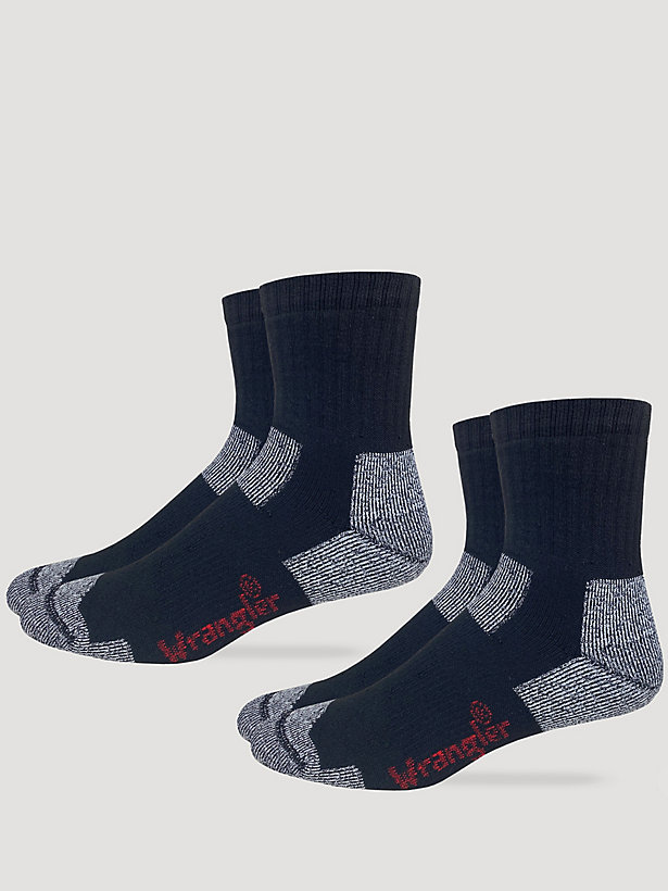 Men's Steel Toe Ultra-Dri Socks (2-pack) in Black