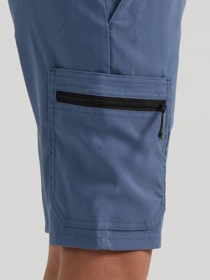 Wrangler Boys Tech Cargo Short Bering Sea Size XS LRegular