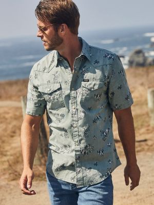 Men s Short Sleeve Printed Shirt