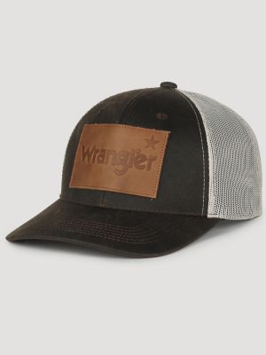 Leather Patch Baseball Hat