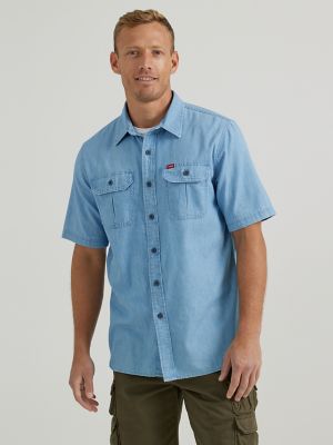 Men's Wrangler® Epic Soft™ Stretch Twill Shirt