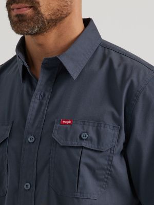 Men's Relaxed Stretch Poplin Shirt