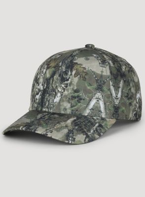 Realtree Men's Charcoal Cotton Baseball Cap at