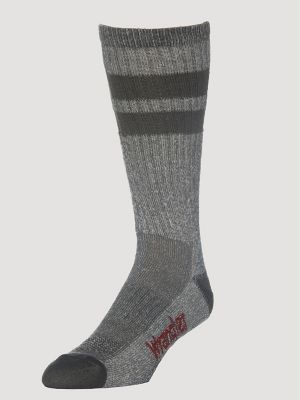Men's Wool Stripe Work Socks (3-pack)