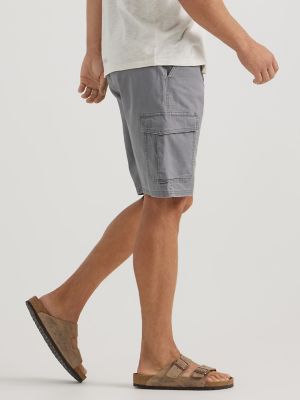 TWILL STRETCH CARGO SHORTS - Helga Design