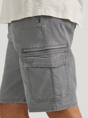 TWILL STRETCH CARGO SHORTS - Helga Design