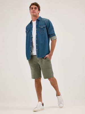 Men's Utility Fatigue Short in Spruce