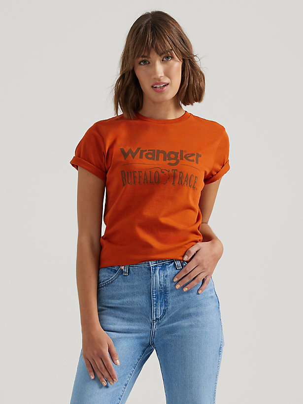Wrangler x Buffalo Trace™ Women's Logo Tee