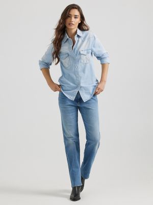 Women's Wrangler® Heritage Denim Shirt